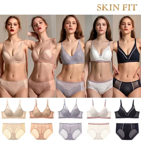 비비안 스킨핏 핏 컬렉션 노와이어 여성속옷세트 10종