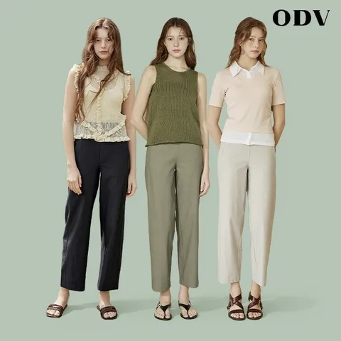 26SS ODV 인견 배럴핏 팬츠 3종