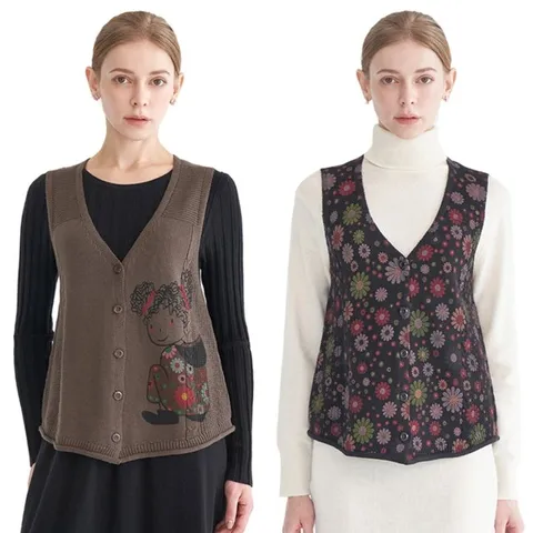 [런칭가59,800] 마담코코 러블리 니트 베스트2종