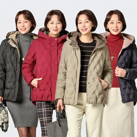 [마담엘레강스] 포테니아 구스다운 점퍼 K244JP01