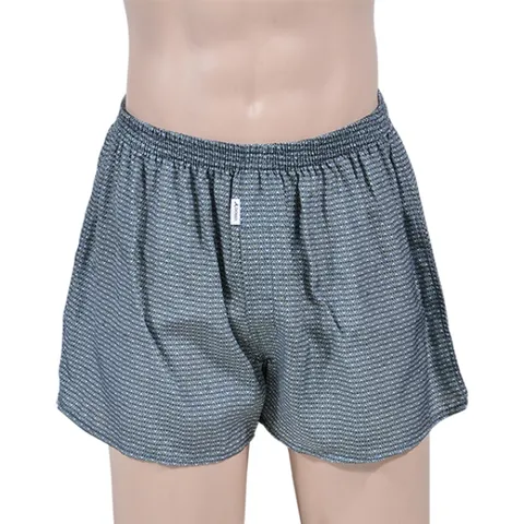 시원한 촉감 자연섬유 인견 입체 패턴 남성 사각팬티 3매입 세트 0280rd