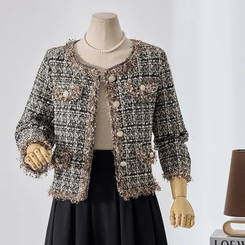 트위드 프린지 자켓_T2503JK605A