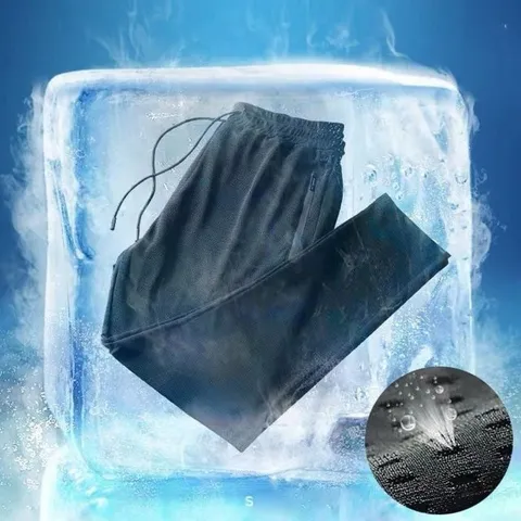 바지 시원한 트레이닝복 메쉬 얼음 남자 츄리링 여름 (WE4AB92)