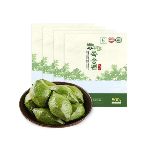 거문도해풍쑥 쑥송편 4봉세트