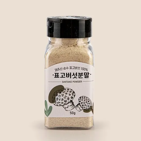 [제주시산림조합] 표고버섯 분말 50g x 4개