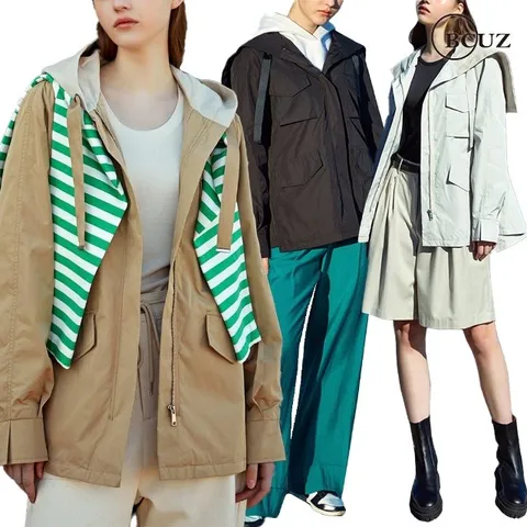 [비커즈] 여성 후드 웨더 자켓 4종 (택1)