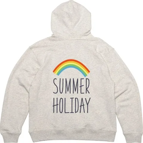 후드집업 뒷면 썸머 여름휴가 여행 그림 프린팅 (WFGLR2C)