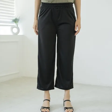 엄마옷 마담4060 여름팬츠치즈세미와이드-QAPN2406001-