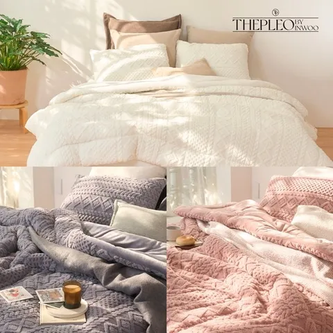 더플레오 니트 극세사 베딩세트 SS 슈퍼싱글