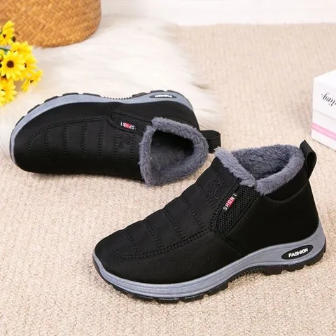 겨울 패션 털 운동화 스포츠화 여성 조깅화 워킹화 (WFK2FY9)