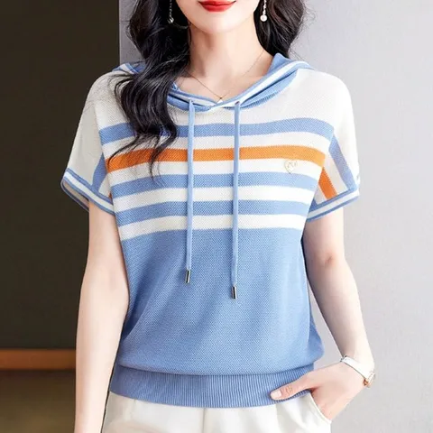 [플로레센스]썸머니트후드풀오버2종