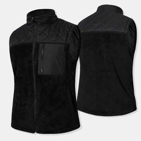 보아털 퀄팅 경량 패딩 조끼 SPPJSH049