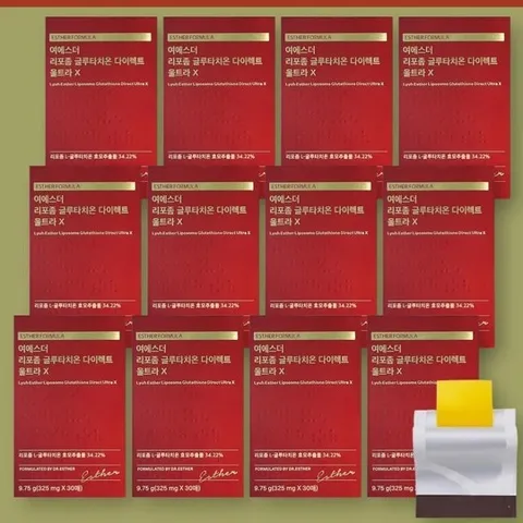 여에스더 리포좀 글루타치온 인지질코팅 필름 30매 x 12박스 클루타치온 포뮬러