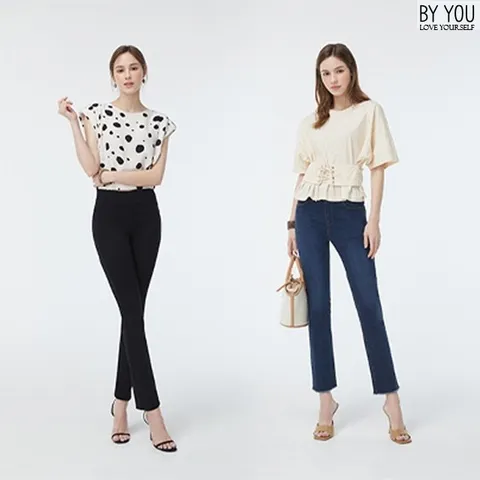 바이유 미니플레어핏 데님 여성 2종(GDAW)