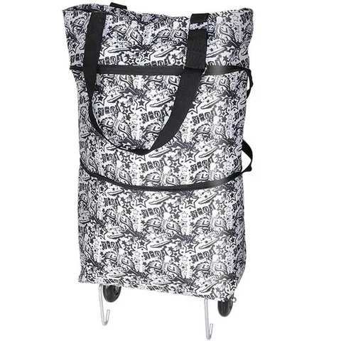 쇼핑카트 마트가방 장보기 접이식쇼핑카트 마트카트 (WFG53K8)