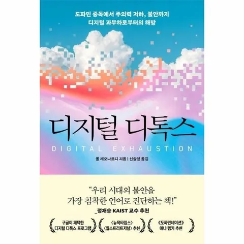 디지털 디톡스 - 도파민 중독에서 주의력 저하, 불안까지 디지털 과부하로부터의 해방