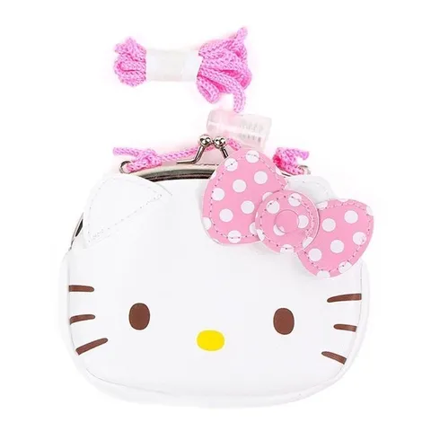 방문판매 동전 지갑 핑크 귀여운 디자인 글로벌문구 핸드백 (WFJJSC5)