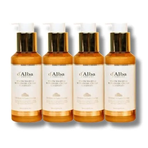 [영양친구] 달바 화이트 트러플 리턴 오일크림 클렌저 150ml 4개