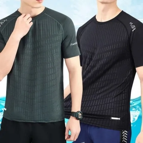 쿨링 베이직 기능성 남성 머슬핏 올데이 헬스 티셔츠