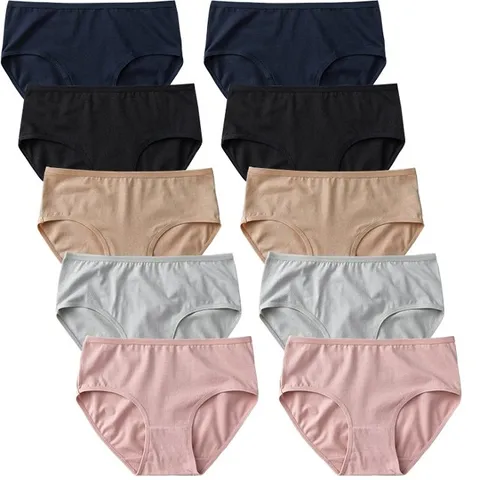 콜라에스 내추럴톤 순면 데일리 팬티 10매