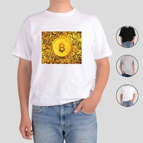 애쉬오트밀 반팔티 비트코인 가상화폐 알트코인 SZ (WFG2QZA)