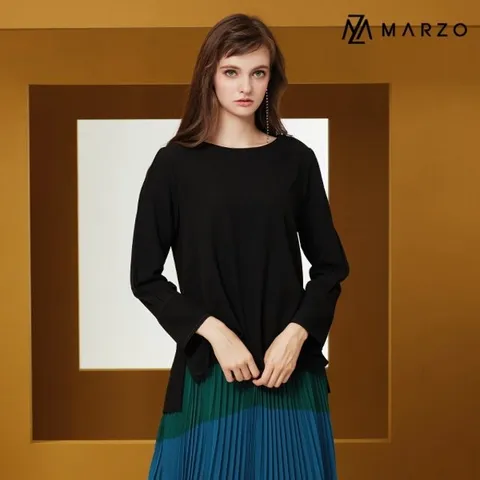 [마르조]라보떼블라우스 블랙