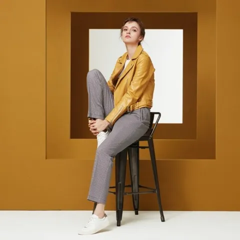 [마르조]라피네밴딩팬츠 하운드투스