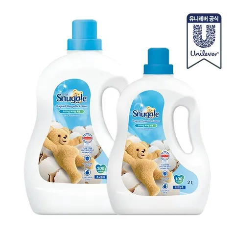 [무료배송] 스너글 초고농축 섬유유연제 허거블코튼 4L + 2L
