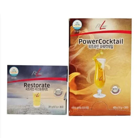 독일PM쥬스 2종세트 파워칵테일+리스토레이트 (AD)