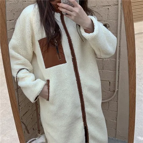 모임 편안한 가을 나들이 매력적인 코트 자켓 캠퍼스 (WFHQRY4)