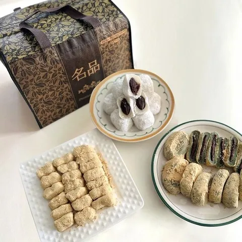 명품 찹쌀떡 인절미 쑥개 떡 선물세트 3.26kg 찹쌀 모찌떡 찹쌀 팥떡 옛날찹쌀떡 쑥떡 부모님 설선물