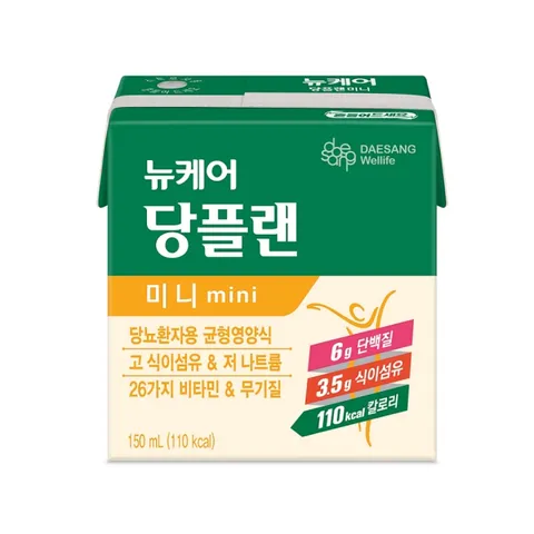 [대상웰라이프] 뉴케어 당플랜 미니(150mlx24팩), 1박스