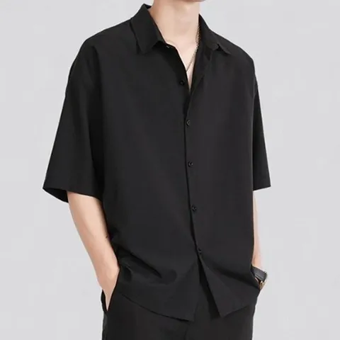 빅사이즈 체크셔츠 스트라이프 솔리드 정장남방 셔츠 (WFGS9A8)