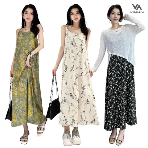 [비니브] 아미가 민소매 원피스 3종