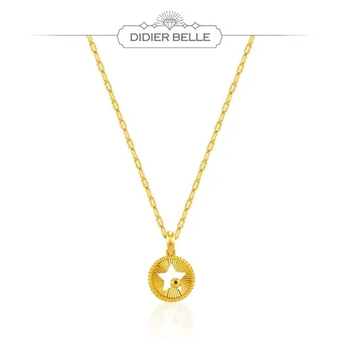 디디에벨라 24k 샤인 스타 목걸이7.5g