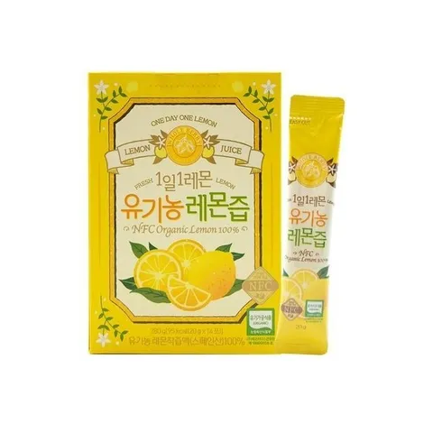 홀베리 1일1레몬 유기농 레몬즙 20g x 14포 x 1박스