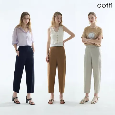 26SS 도티 여성 썸머 인견 배럴 팬츠(D6R9W)