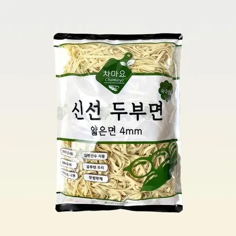 차마요 신선 두부면 얇은면 500g