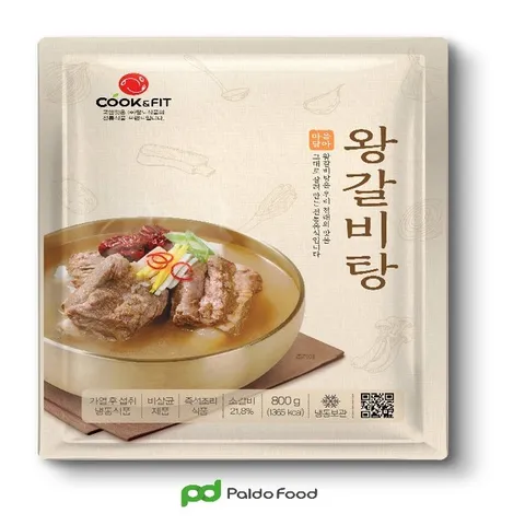 쿡앤핏 왕갈비탕 800g x 3팩