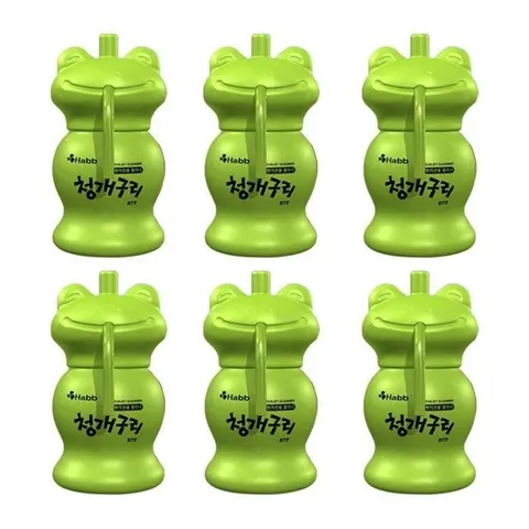 [하비비] [하비비] 청개구리 변기 클리너 120g 6개 세정제 살균