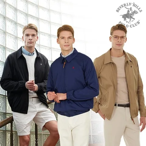 비버리힐즈폴로클럽 가을특집! 클래식 코튼블렌딩 자켓 1종, 남성