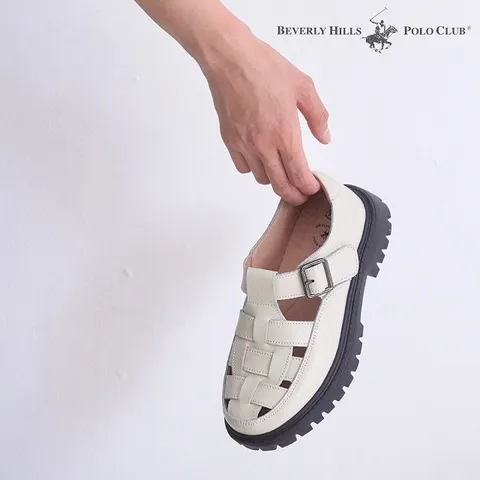26SS [비버리힐즈폴로클럽] 소가죽 리아 샌들로퍼