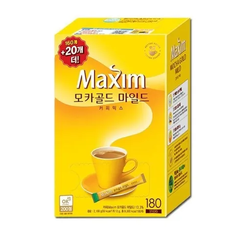 [일화] 맥심 모카골드 커피믹스 180T/