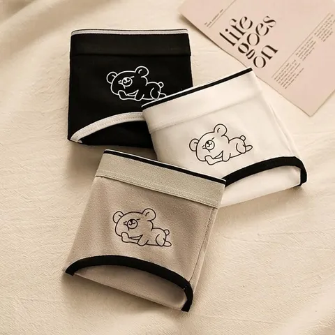 여성 큐트베어 팬티 NC054 요일 이지 갱 (WFGEIN4)