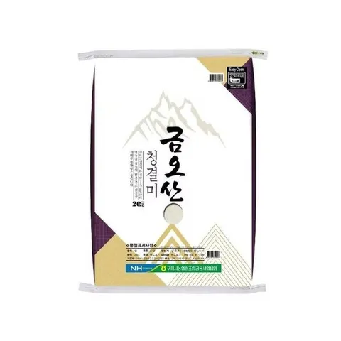 [농협쌀] 25년산 햅쌀 구미 금오산 청결미 20kg (상등급/최근도정) w
