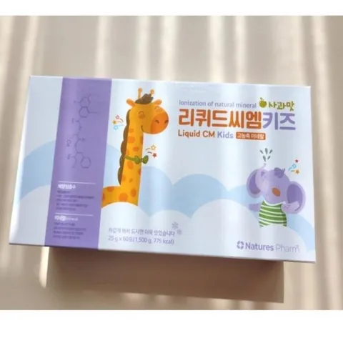 [[정품]] [정품] 리퀴드씨엠 키즈 어린이 혼합 음료 20g x 60포