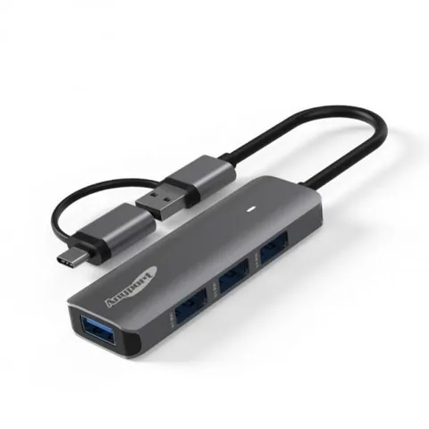 4포트 USB 3.0 허브 고속 컴퓨터허브 (WFHEVCJ)