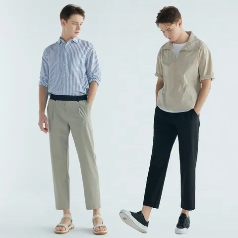 [바이유] 남성 아이스 냉감 팬츠 2종세트_NWLM