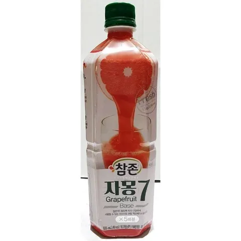 자몽원액(참존 835ml) 식당 업체 주방 요리 식재료 (W7D0A19)