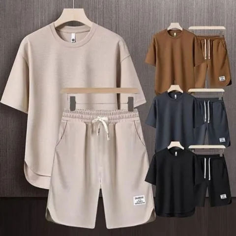 남자 여름 데일리 운동복 반팔 클래식 셋업 트레이닝 (WFHWWR1)